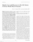 Research paper thumbnail of Identity loss and recovery in the life stories of Soviet WWII veterans