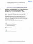 Research paper thumbnail of Synthesis, characterization and in vitro evaluation of magnetic nanoparticles modified with PCL–PEG–PCL for controlled delivery of 5FU