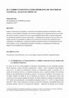 Research paper thumbnail of El cambio climático como problema de seguridad nacional: algunas críticas