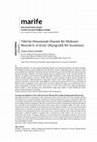 Research paper thumbnail of TÂBİ‘ÛN DÖNEMİNDE ÖNEMLİ BİR MÜFESSİR: MESRÛK B. EL-ECDA‘ (BİYOGRAFİK BİR İNCELEME)An Important Mufassir in the Tabi‘ūn Period: Masrūq Ibn al-Ajda‘(A Biographical Research)