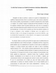 Research paper thumbnail of La isla San Lorenzo en el inicio de nuestras relaciones diplomáticas con España