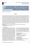 Research paper thumbnail of Explaining individual- and country-level variations in unregistered employment using a multi-level model: evidence from 35 Eurasian countries