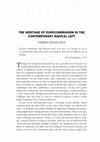 Research paper thumbnail of The Heritage of Eurocommunism in the Contemporary Radical Left