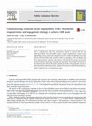 Research paper thumbnail of Communicating corporate social responsibility (CSR): Stakeholder responsiveness and engagement strategy to achieve CSR goals