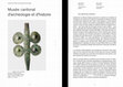 Research paper thumbnail of Musée cantonal d'archéologie et d'histoire [Aux origines des collections]