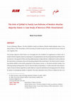 Research paper thumbnail of The Role of Ijtihād in Family Law Reforms of Modern Muslim- Majority States: A Case Study of Morocco (PhD. Dissertation