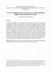 Research paper thumbnail of ‘Yes, I do’: Binding Armed Non-State Actors to IHL and Human Rights Norms through Their Consent (Human Rights & International Legal Discourse Vol. 12(1)), 2018