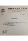 Research paper thumbnail of garden school certificate.pdf