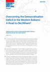 Research paper thumbnail of The Dark Side of Civil Society in the Western Balkans