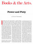 Research paper thumbnail of David Nirenberg, “Power and Piety,” The Nation (18 May 2015): 27-32