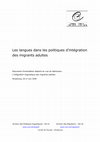 Research paper thumbnail of Les langues dans les politiques d’intégration des adultes migrants