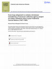 Research paper thumbnail of Rossend Rovira Morgado & Simone Fracas, «From huey altepemeh to civitates christianae: Considering a Franciscan collective agency project on Indian cathedral cities in post-Tridentine Central Mexico (1567-1585)». Colonial Latin American Review. Vol. 27. Núm. 2 (2018). Pág. 178-202. ISSN: 1060-9164.