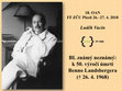 Research paper thumbnail of BL Known and Unknown: To the 50th Anniversary of Benno Landsberger's Passing († 26 April 1968) [in Czech]