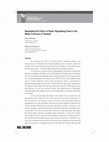 Research paper thumbnail of Negotiating the Future of Patani: Negotiating Peace in the Malay Provinces of Thailand