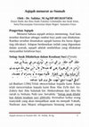 Research paper thumbnail of Aqiqah menurut as-Sunnah