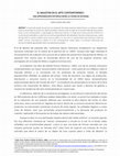 Research paper thumbnail of El malestar en el arte contemporáneo: una aproximación histórica desde la teoría de sistemas