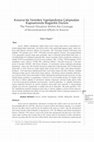 Research paper thumbnail of Kosova'da Yeniden Yapılandırma Çalışmaları Kapsamında Bugünkü Durum