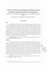 Research paper thumbnail of Türk Dış Politikasında Siyasal Kültürün Etkisi: Kemalist Siyasal Kültürün Evrimleşmesi