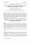 Research paper thumbnail of Investigation of Preschool Teachers' Attitudes towards Science Teaching and Adequacies of Science Activities