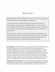 Research paper thumbnail of Imperial Russia (Syllabus)