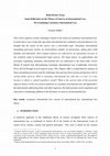 Research paper thumbnail of Some Reflections on the Theory of Sources of International Law: Reexamining Customary International Law (Israel Law Review 51(3), Forthcoming 2018)