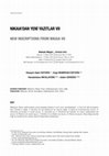 Research paper thumbnail of "NIKAIA'DAN YENİ YAZITLAR VII - NEW INSCRIPTIONS FROM NIKAIA VII", TÜBA-AR 22 (2018) 231-243