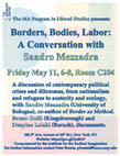 Research paper thumbnail of Borders Bodies Labor A Conversation with Sandro Mezzadra