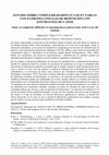 Research paper thumbnail of Estudio sobre complejidad-dificultad en tareas con patrones lineales de repetición con estudiantes de 5 años