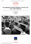 Research paper thumbnail of Pós-graduação: Mestrado, Doutorado, LLM, Ph.D., Pós-Doc… O que é tudo isso?