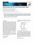 Research paper thumbnail of Diode-pumped Nd:YVO 4 Laser and Nonlinear Optics