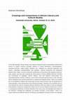 Research paper thumbnail of Kosmos-Workshop Crossings and Comparisons in African Literary and Cultural Studies