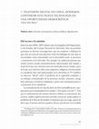 Research paper thumbnail of Televisión digital en Chile: ¿podemos convertir esta nueva tecnología en una oportunidad democrática? (España, 2011)