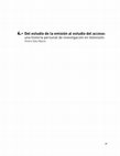 Research paper thumbnail of Del estudio de la emisión al estudio del acceso: una historia personal de investigación en Televisión (Valparaíso, 2009)