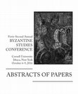 Research paper thumbnail of "'God-Loving Ears and God-Praising Mouth': Philotheos Kokkinos’ Hypomnēma to Nikodemos the Younger (BHG 2307),” 42nd Annual Byzantine Studies Conference_Cornell University, Ithaca, New York_6-9 October 2016