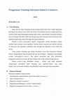 Research paper thumbnail of TUGAS SIM, NABILA MAHARANI, YANANTO MIHADI PUTRA,SE,M.Si ,Pemanfaatan Teknologi Informasi pada eBusiness , 2018.