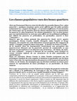 Research paper thumbnail of Les classes populaires vues des beaux quartiers