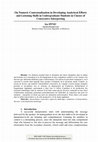 Research paper thumbnail of On Numeric Contextualization in Developing Analytical Efforts and Listening Skills in Undergraduate Students in Classes of Consecutive Interpreting