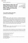 Research paper thumbnail of Multi-Platform News Use and Political Participation Across Age Groups: Toward a Valid Metric of Platform Diversity and Its Effects