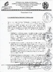 Research paper thumbnail of COMUNICADO OFICIAL del Pueblo Pemón  Julio 2018