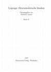 Research paper thumbnail of The Unknown Benno Landsberger: A Biographical Sketch of an Assyriological Altmeister's Development, Exile, and Personal Life (in collaboration with Jitka Sýkorová), LAOS 10, Wiesbaden: Harrassowitz, 2018 (xvi+132 pp., 25 figs.).