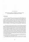 Research paper thumbnail of S. RAPISARDA, Prognostica medica attribuita a Michele Scoto. Volgarizzamenti veneti del “De urinis”, in «IN PRINCIPIO FUIT TEXTUS» Studi di linguistica e filologia offerti a Rosario Coluccia in occasione della nomina a professore emerito, Firenze  2018, pp. 297-310