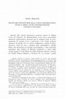 Research paper thumbnail of S. RAPISARDA, Pratiche divinatorie alla curia fridericiana. Note e meno note testimonianze latine e volgari, in De Frédéric II à Rodolphe II. Astrologie, divination et magie dans les cours (XIIIe-XVIIe siècle), éd. J.-P. Boudet, M. Ostorero et A. Paravicini Bagliani, Florence 2017,  pp. 3-36