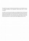 Research paper thumbnail of Maternities in Iberian societies. From Day-to-Day Life to Sacredness. M. Sánchez and R. Cid (Ed.): Motherhood and infancies in the Mediterranean in Antiquity. Oxbow books, 2018