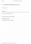 Research paper thumbnail of III Congreso Internacional del Agua:  Agua, sociedad y territorio / III International Congress on Water: Water, society and territory