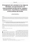 Research paper thumbnail of El imaginario de la otredad en los viajes de Heródoto: una aproximación a la intencionalidad narrativa de los «espejos» monstruosos, maravillosos y barbáricos en los confines del mundo