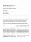 Research paper thumbnail of SODŲ TRADICIJOS ĮTAKA IRACIONALIOSIOS ARCHITEKTŪROS RAIDAI / THE INFLUENCE OF THE GARDEN TRADITION ON THE DEVELOPMENT OF IRRATIONAL ARCHITECTURE