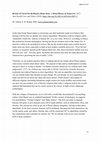 Research paper thumbnail of Review of Yuval Novah Harari, Homo Deus: A Brief History of Tomorrow