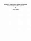 Research paper thumbnail of Development of Payment Systems in Tanzania: A Discussion on the Law Governing Electronic Cheque in Tanzania