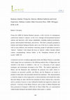 Research paper thumbnail of Book Review of Fixing Sex: Intersex, Medical Authority, and Lived Experiences