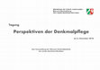 Research paper thumbnail of Tagung "Perspektiven der Denkmalpflege"